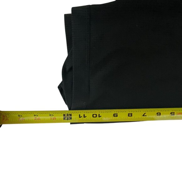 Adidas Climacool Black Striped Polo Shirt Mens Size XL Short Sleeve Goth Oversiz - Picture 5 of 8